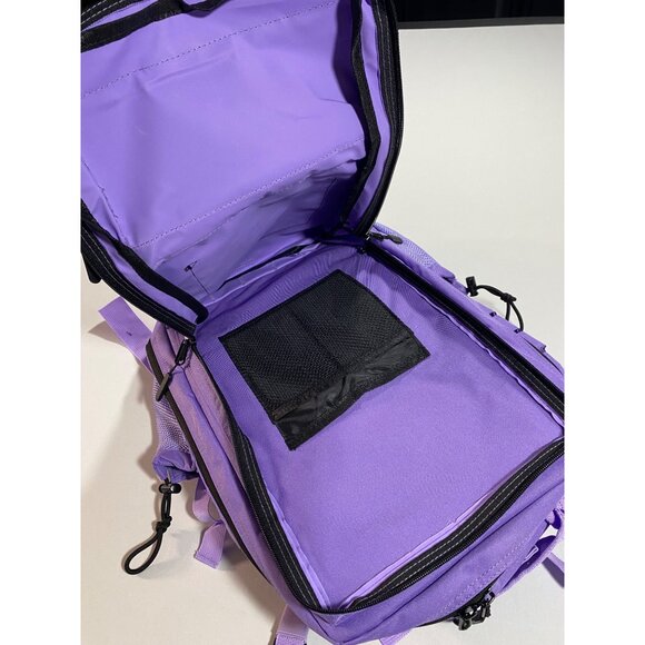 45L Tactical Molle Backpack Purple For Outdoor Travel Or Work Use - Picture 9 of 10